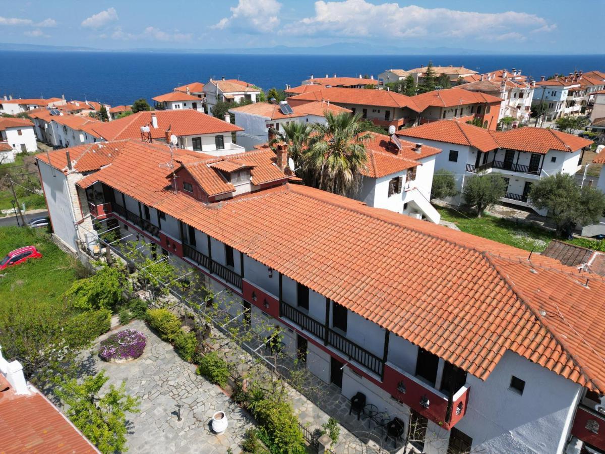 Ferienwohnung Aloni Áfitos Exterior foto