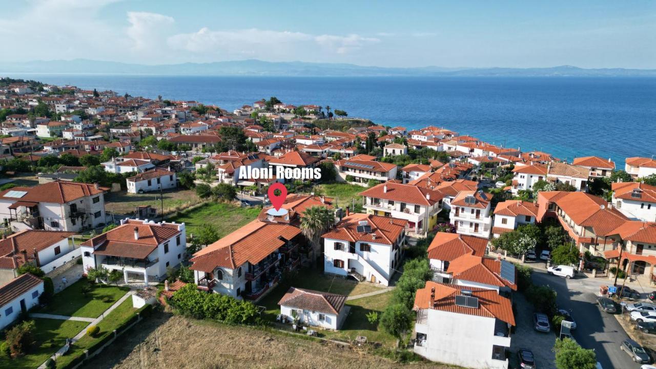 Ferienwohnung Aloni Áfitos Exterior foto